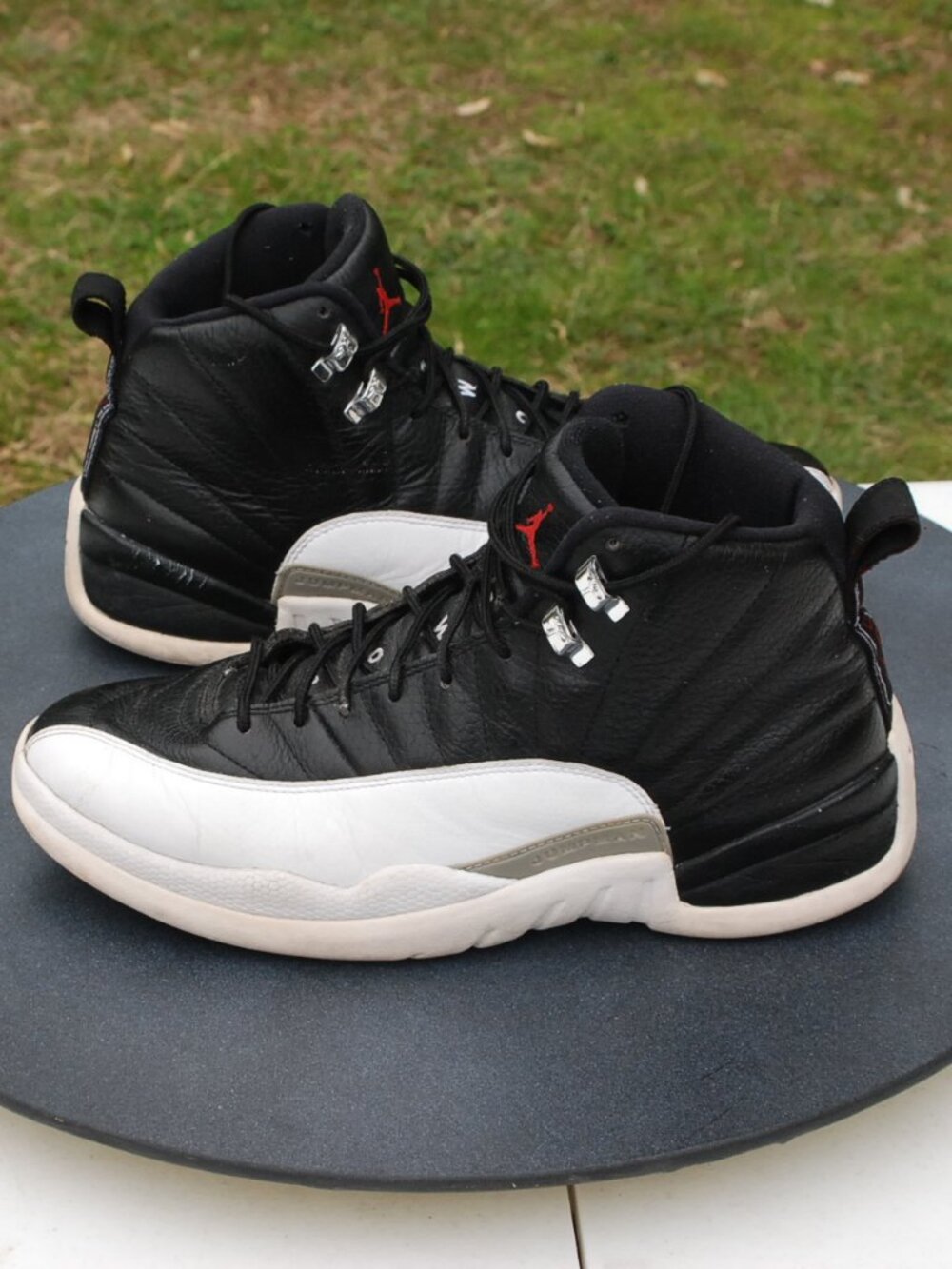 Nike Air Jordan 12 Retro Playoff 2012 Black White 130690-001